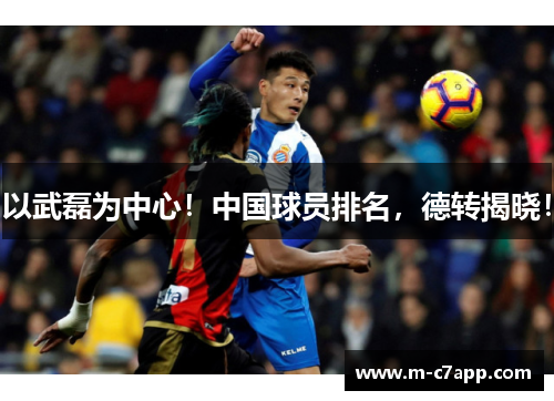 以武磊为中心！中国球员排名，德转揭晓！