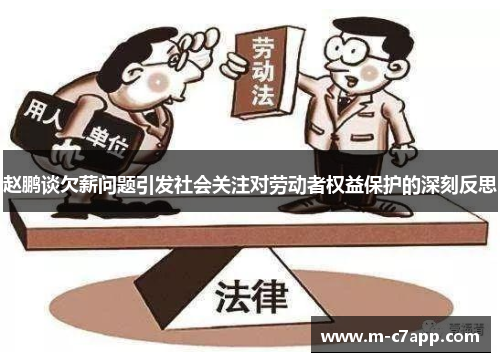 赵鹏谈欠薪问题引发社会关注对劳动者权益保护的深刻反思